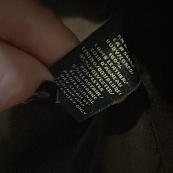 Ralph Lauren Leather Jacket - Picture 13 of 13